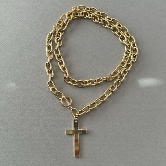 cross necklace A716 - Picture 4 of 4